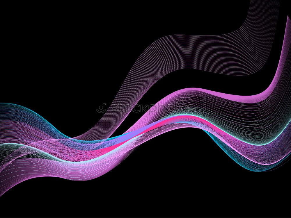 Image, Stock Photo pink waves Waves Pink