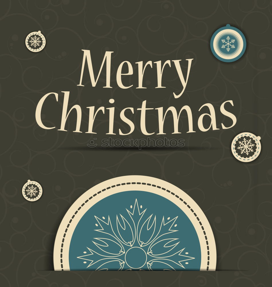 Similar – Merry Christmas Christmas Card