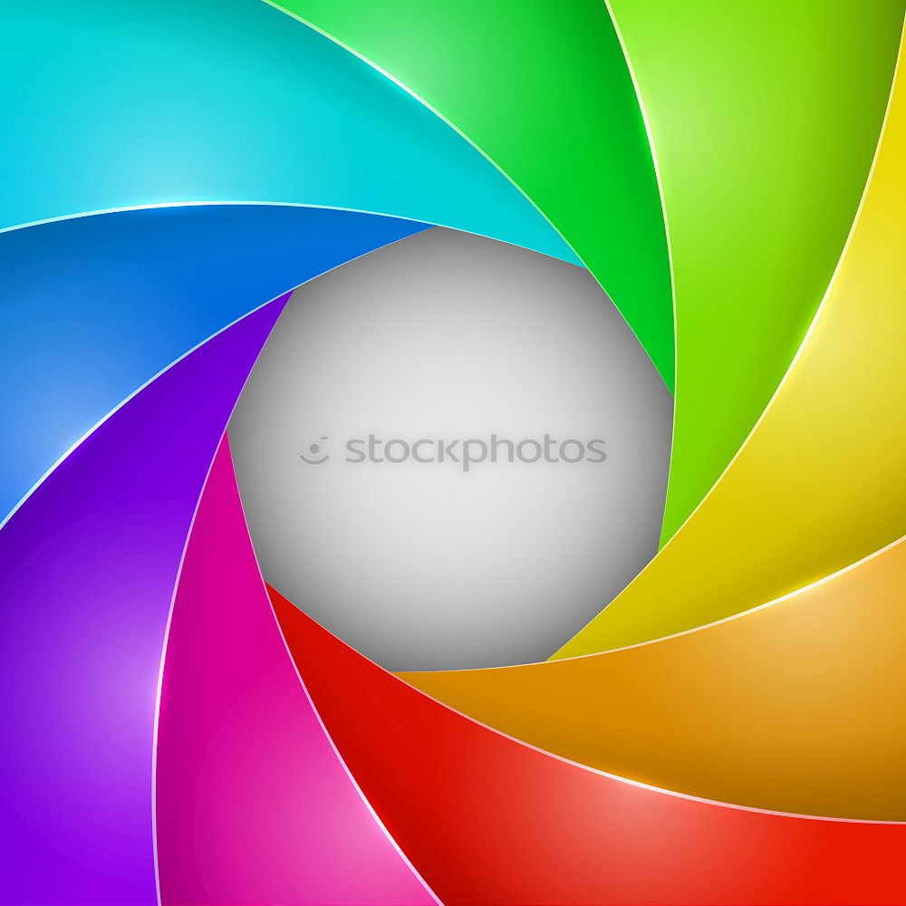 Similar – Image, Stock Photo Vibrant colors palette paper design. Geometric shapes.