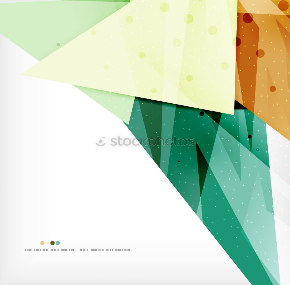 Similar – Image, Stock Photo Colorful polygon paper design. Pastel tones geometric shapes