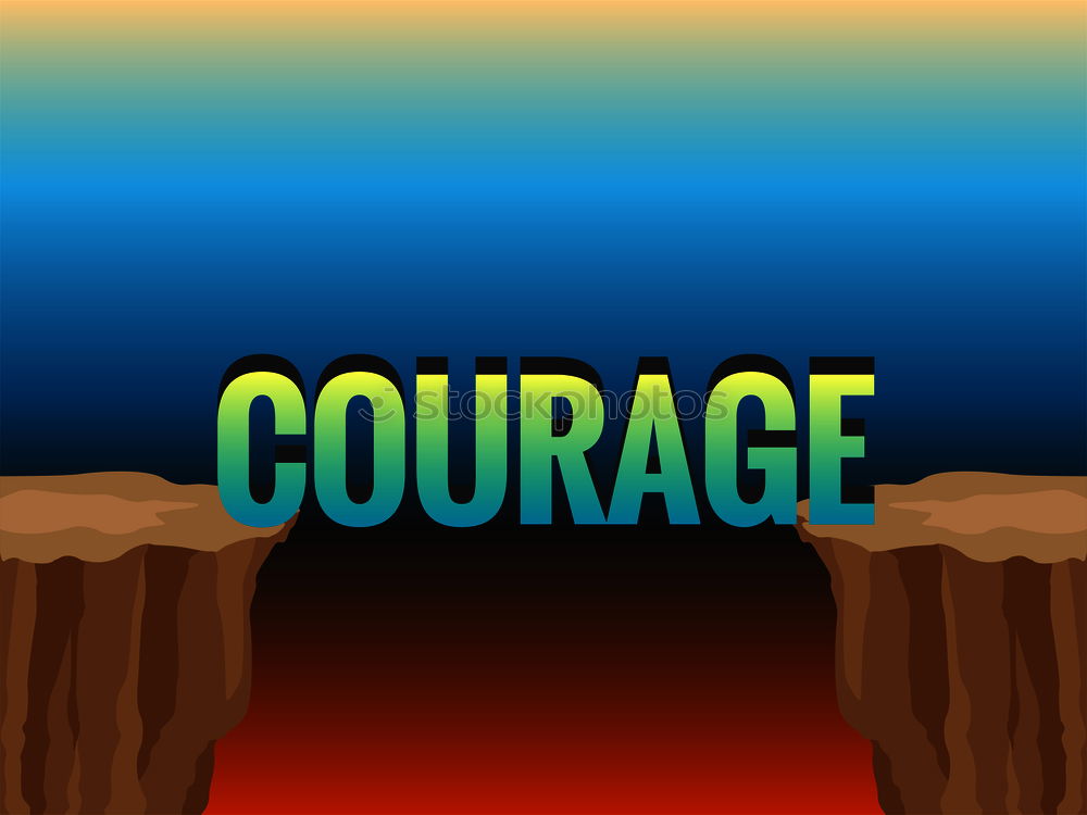 Similar – Image, Stock Photo Courage loading