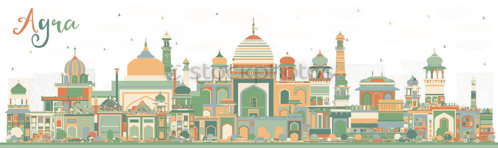 Similar – Image, Stock Photo Frankfurt Tor in confectioner style