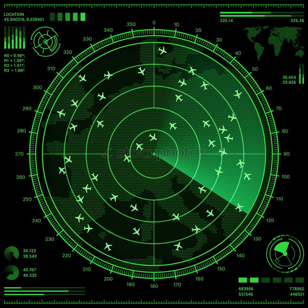 Similar – Cockpit Flugzeug