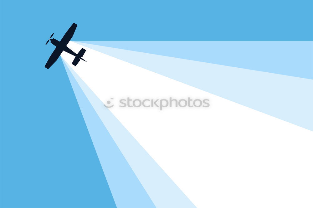 Similar – Image, Stock Photo THROUGH THE SUN Airplane