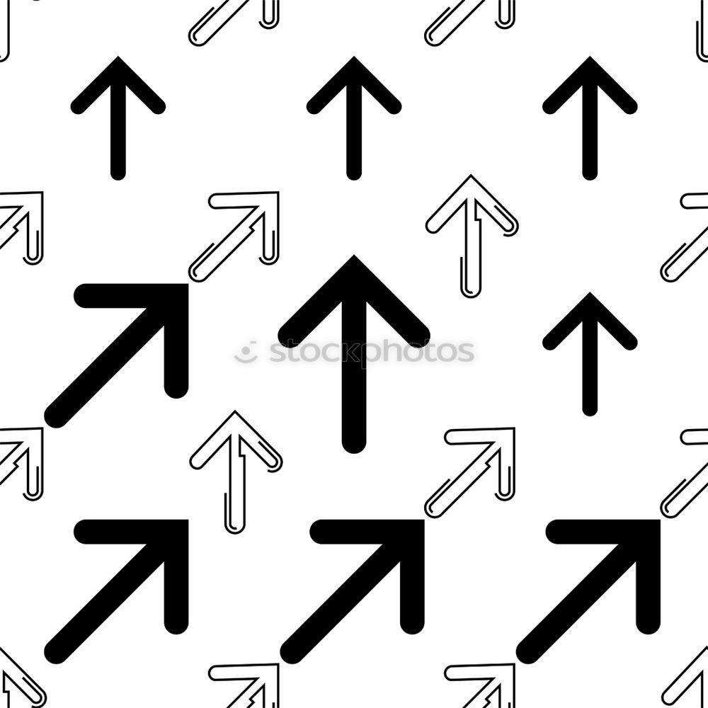 Similar – Image, Stock Photo Arrows on pedestrian path