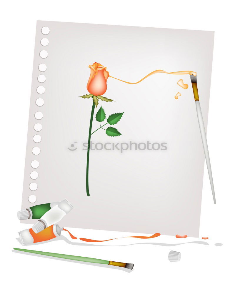 Similar – Image, Stock Photo Pink notebook and a single flower on a bicolored background.