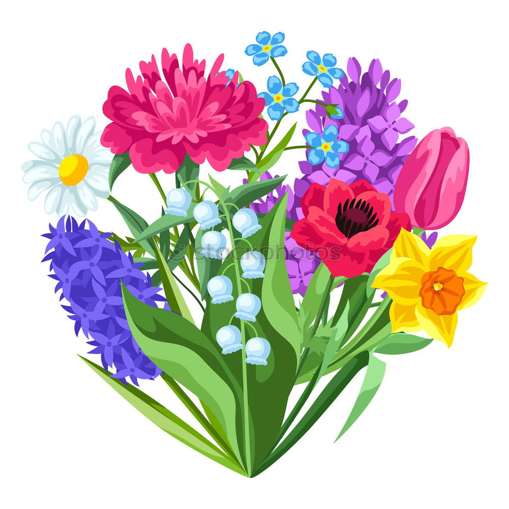 Similar – Image, Stock Photo Flower heart on wood Happy