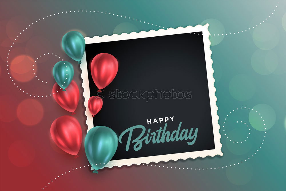 Similar – Image, Stock Photo Happy birthday… Sign