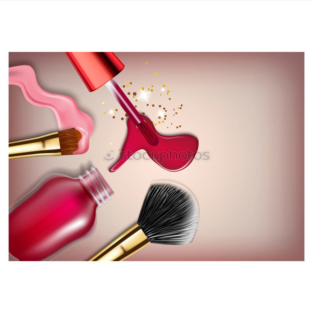 Similar – Image, Stock Photo If the lipstick reveals more…