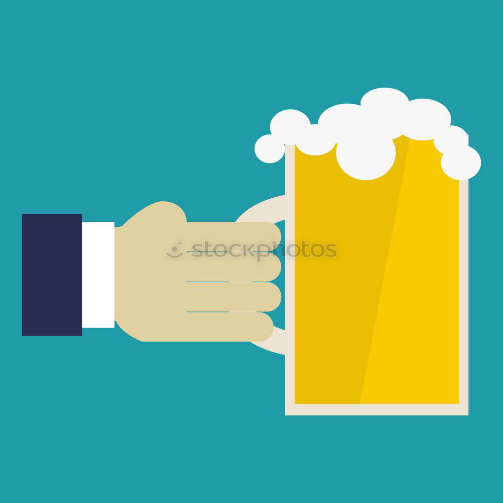 Similar – Image, Stock Photo Table set, two beers, please.