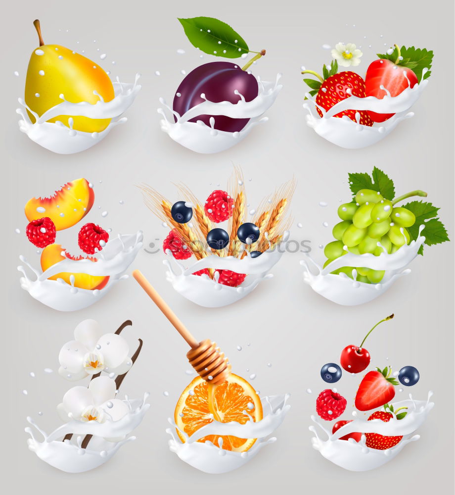 Similar – Image, Stock Photo Colourful breakfast Food