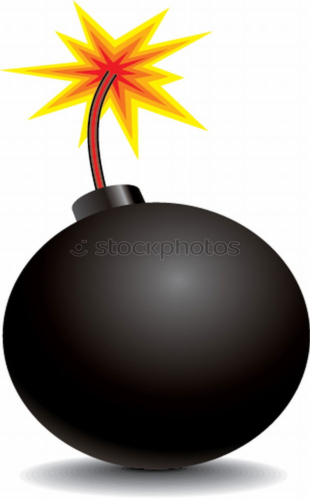 Similar – Image, Stock Photo explosive Black White Bomb