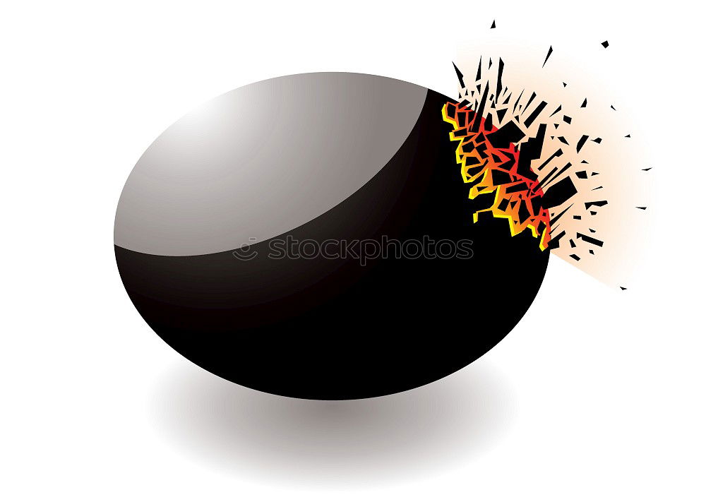 Similar – Image, Stock Photo explosive Black White Bomb