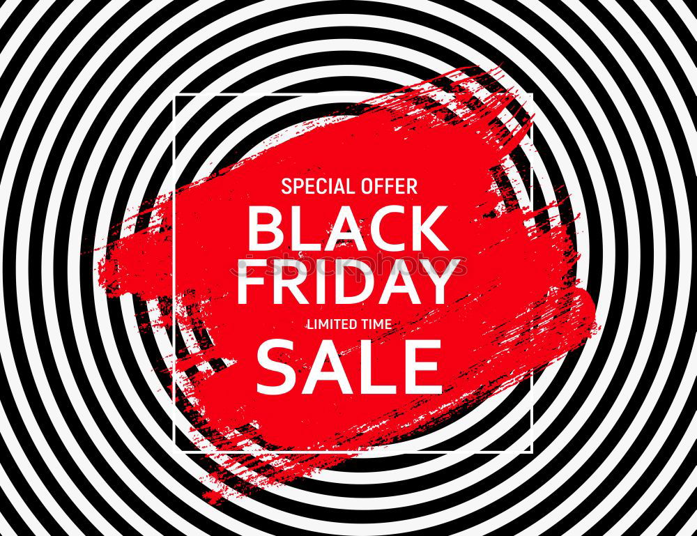 Similar – Image, Stock Photo Black friday concept