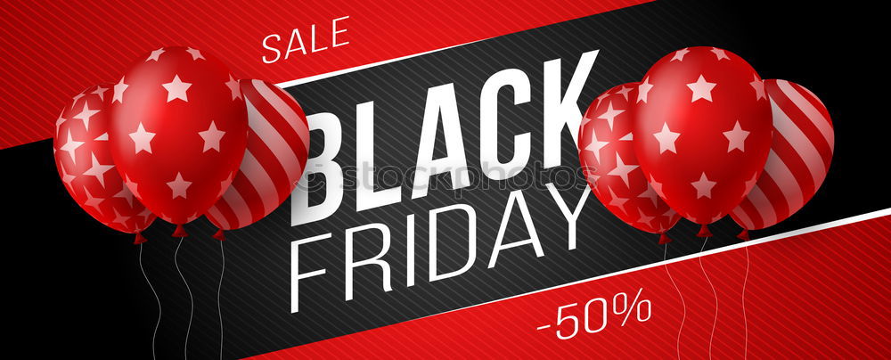 Similar – Image, Stock Photo Black friday concept