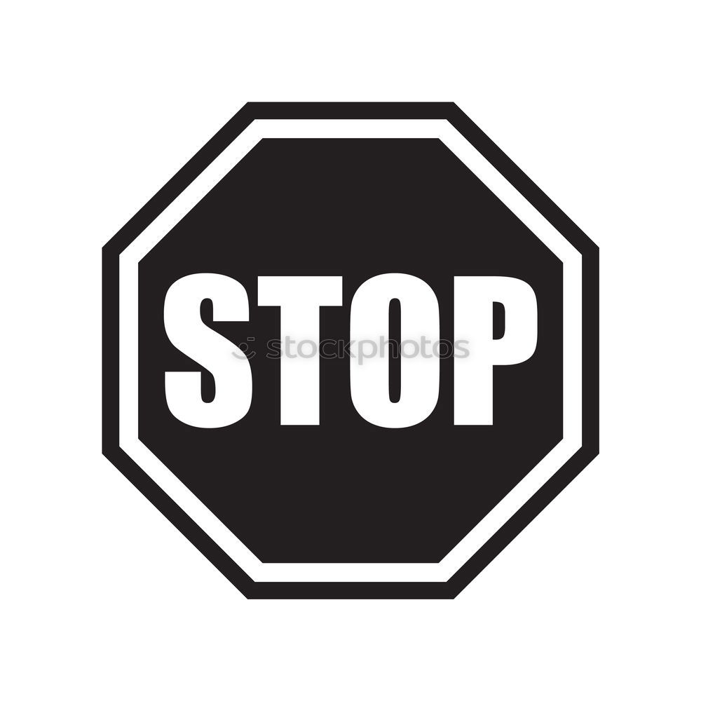 Similar – Image, Stock Photo bus stop Stop Stop sign