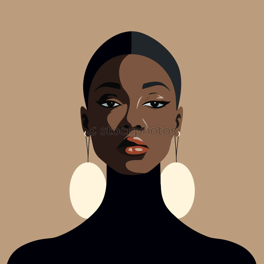 Similar – Image, Stock Photo . Feminine 1 Human being