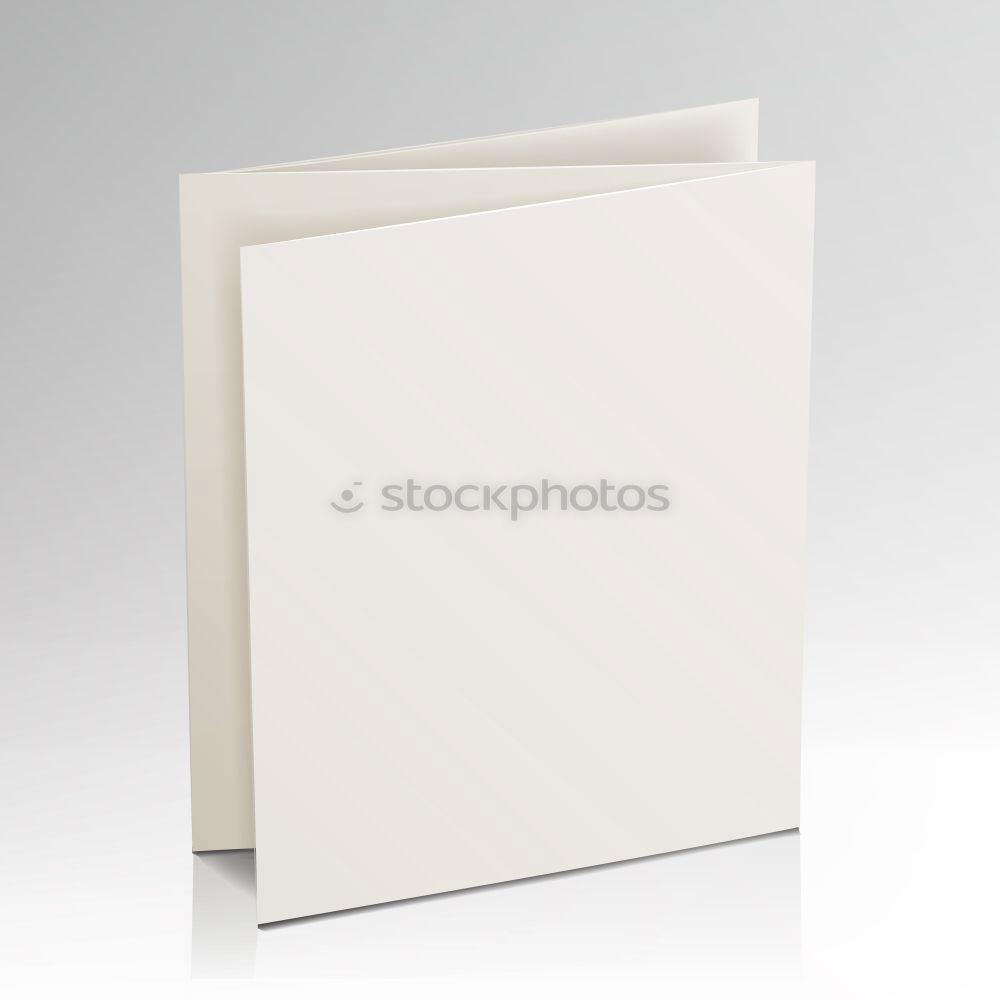 Similar – blank rectangular paper white business cards