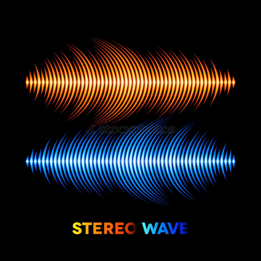 Similar – stereo Stereo Black Circle