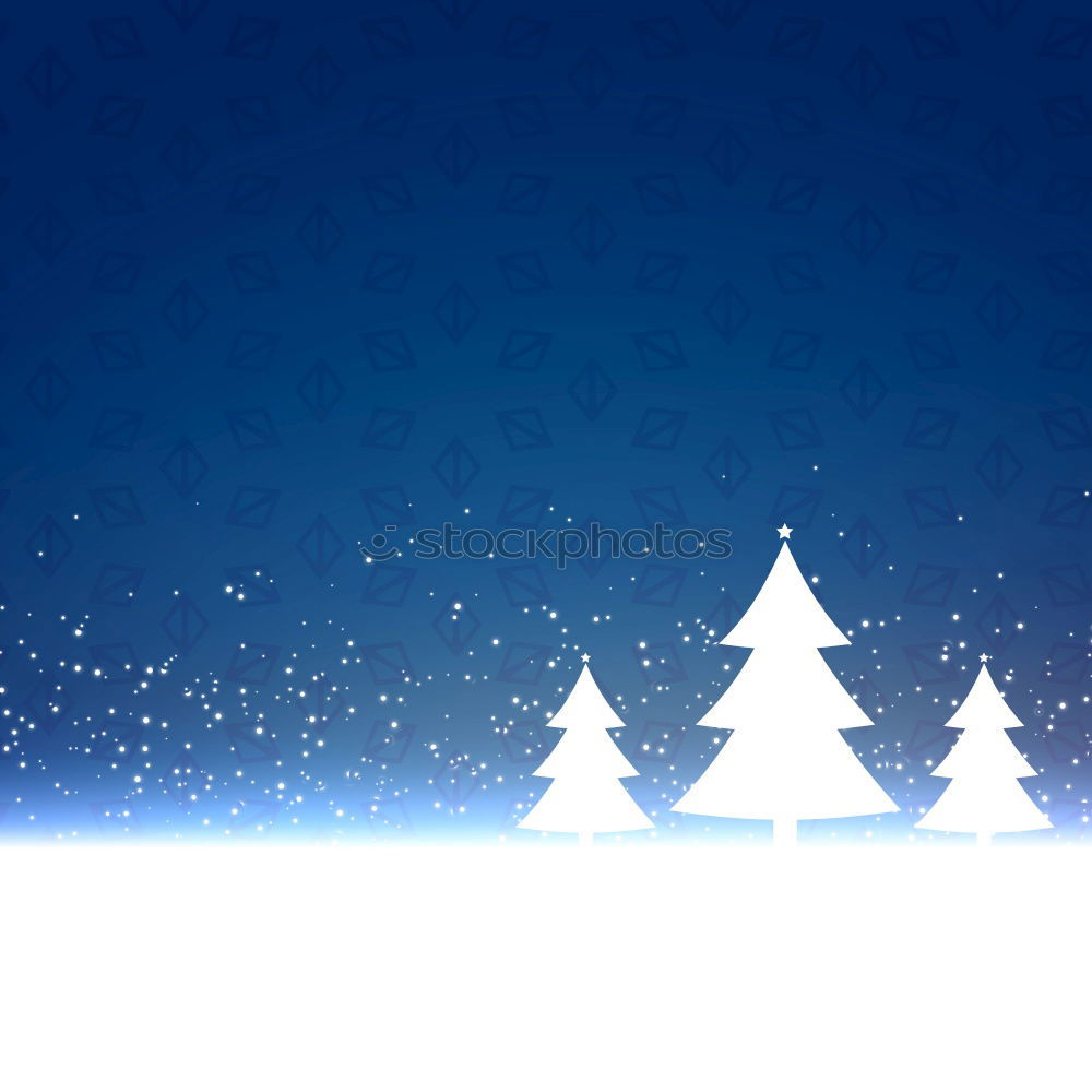 Similar – Image, Stock Photo Christmas card made of cut out glossy paper