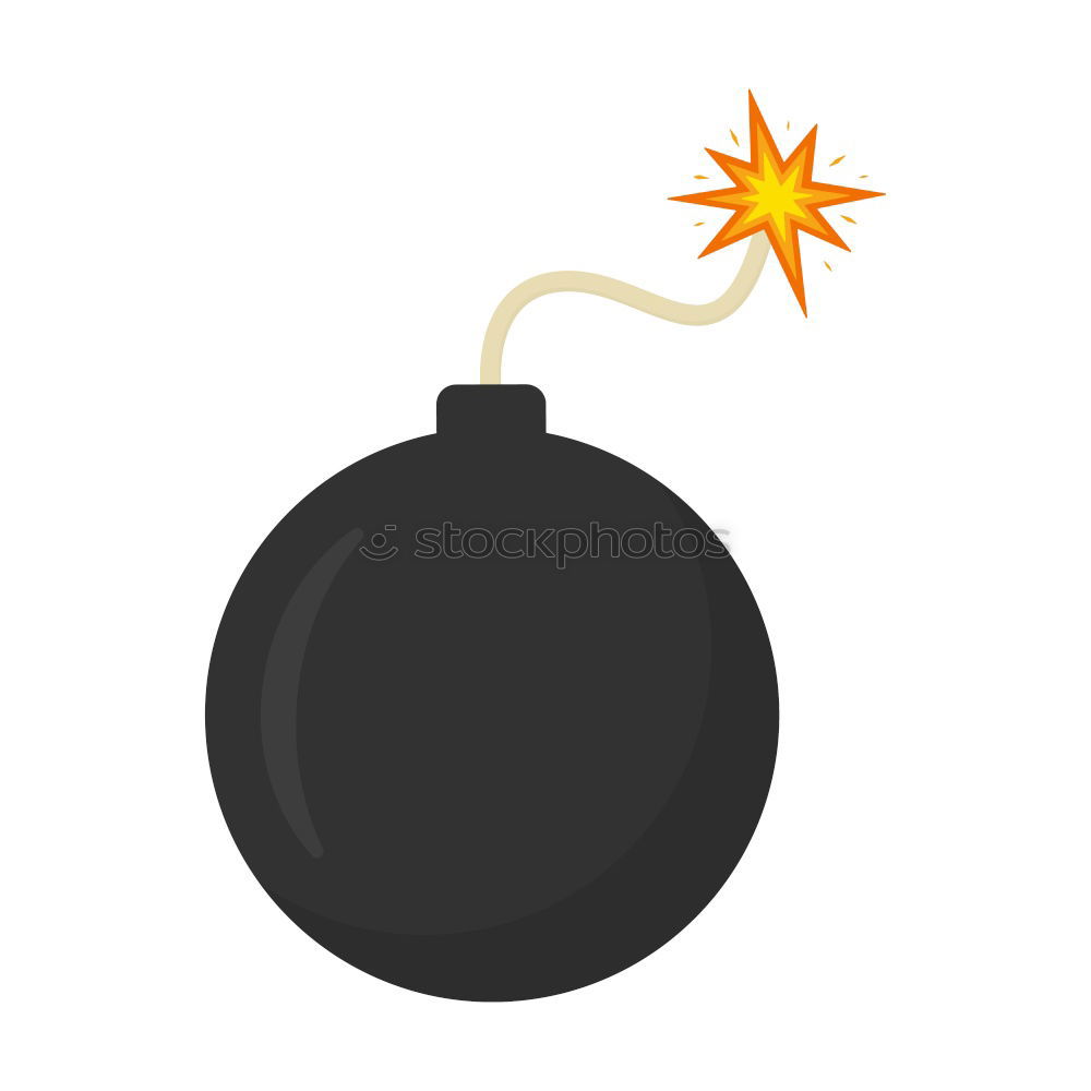 Similar – Image, Stock Photo explosive Black White Bomb