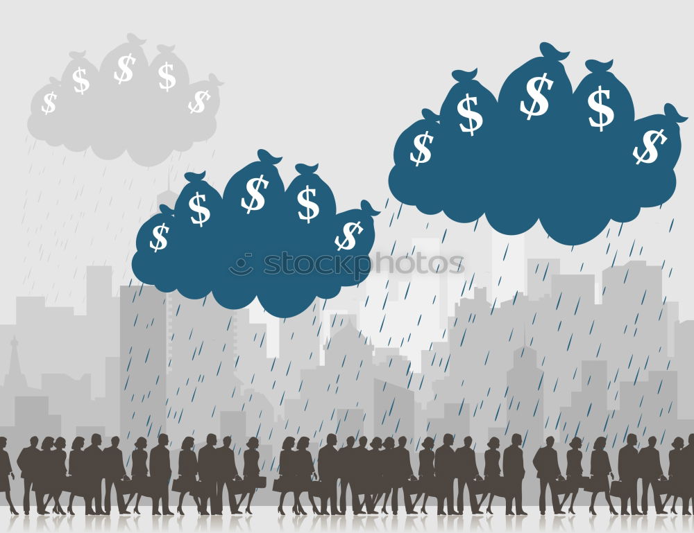 Similar – #AS# Rain of money Art