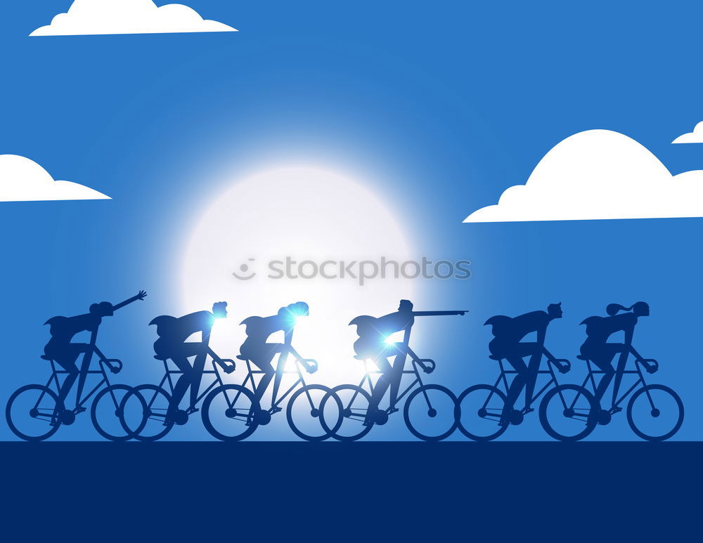 Similar – Image, Stock Photo bluebikes Neon light