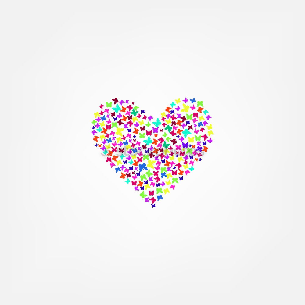 Similar – Confetti Heart Joy Happy