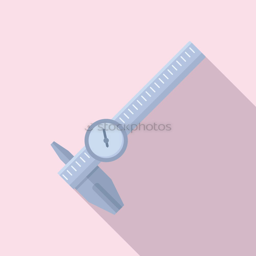 Bright pink colour clock