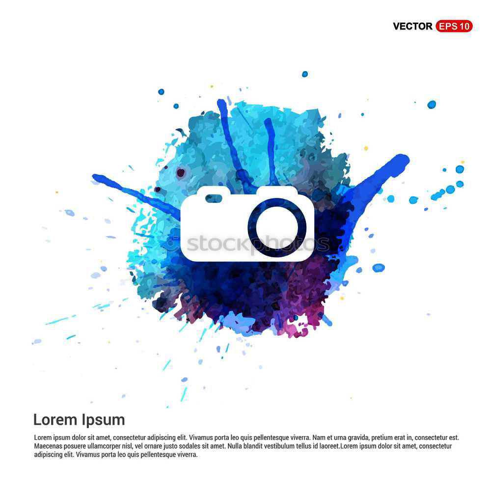 Similar – Image, Stock Photo Colorful photo camera on bright background