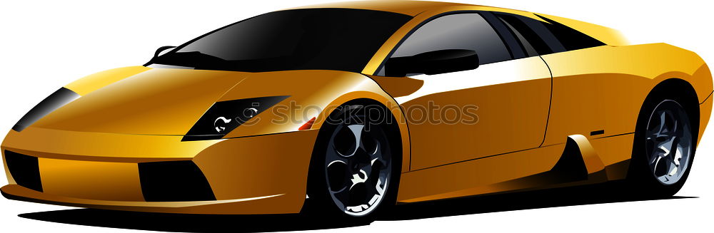 Similar – Image, Stock Photo yellow racer Yellow Taxi