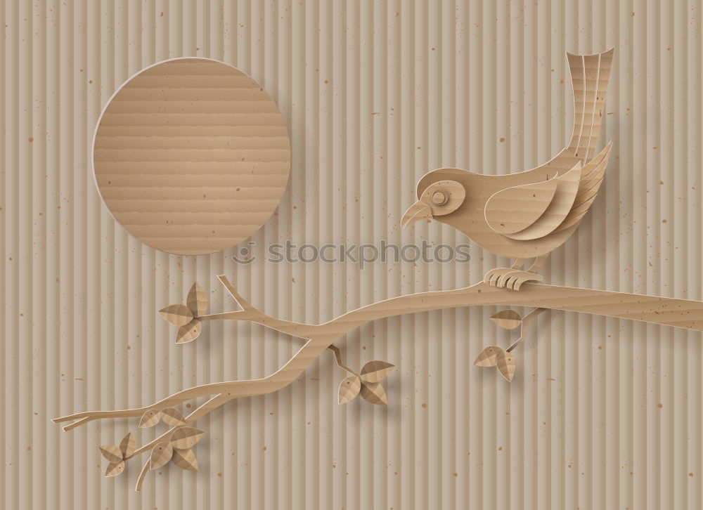 Similar – Image, Stock Photo bird stuffed in an australian museum in living coral tones