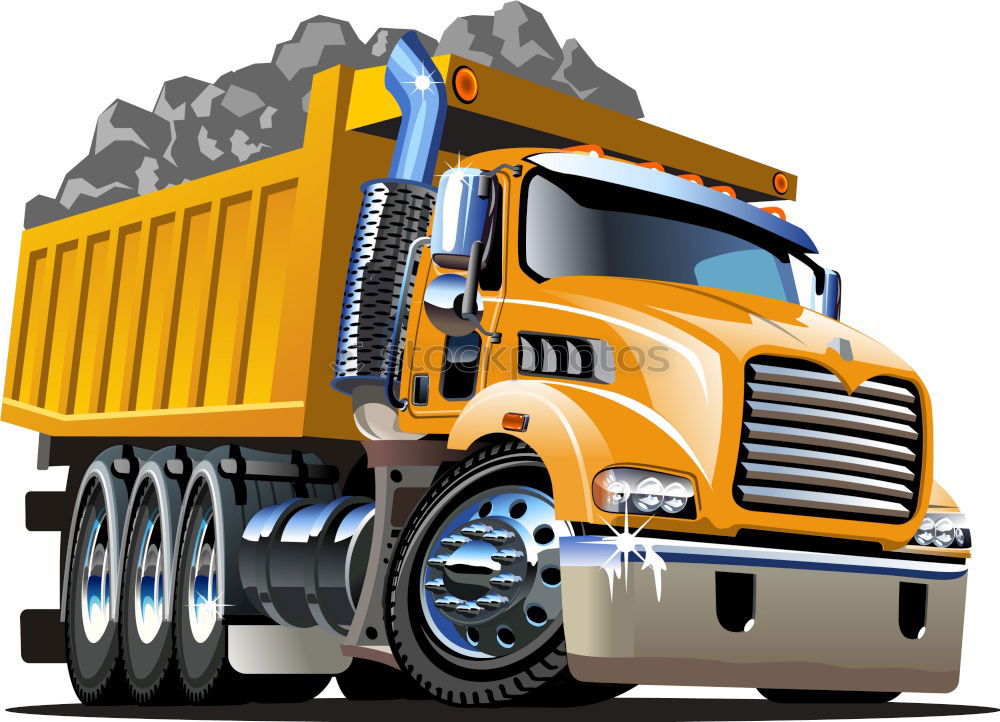 Similar – Image, Stock Photo dump truck