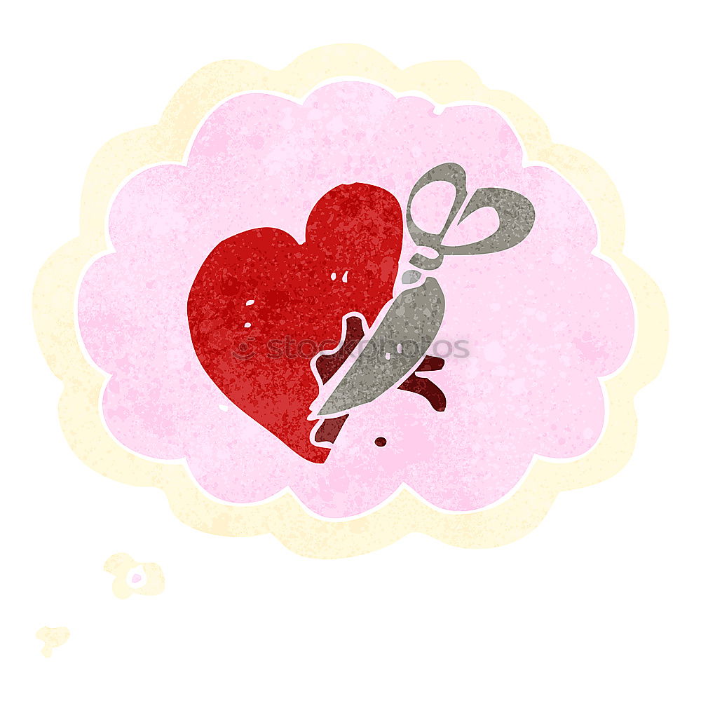 Similar – Image, Stock Photo Pink stencil graffiti with bird leaving a cage