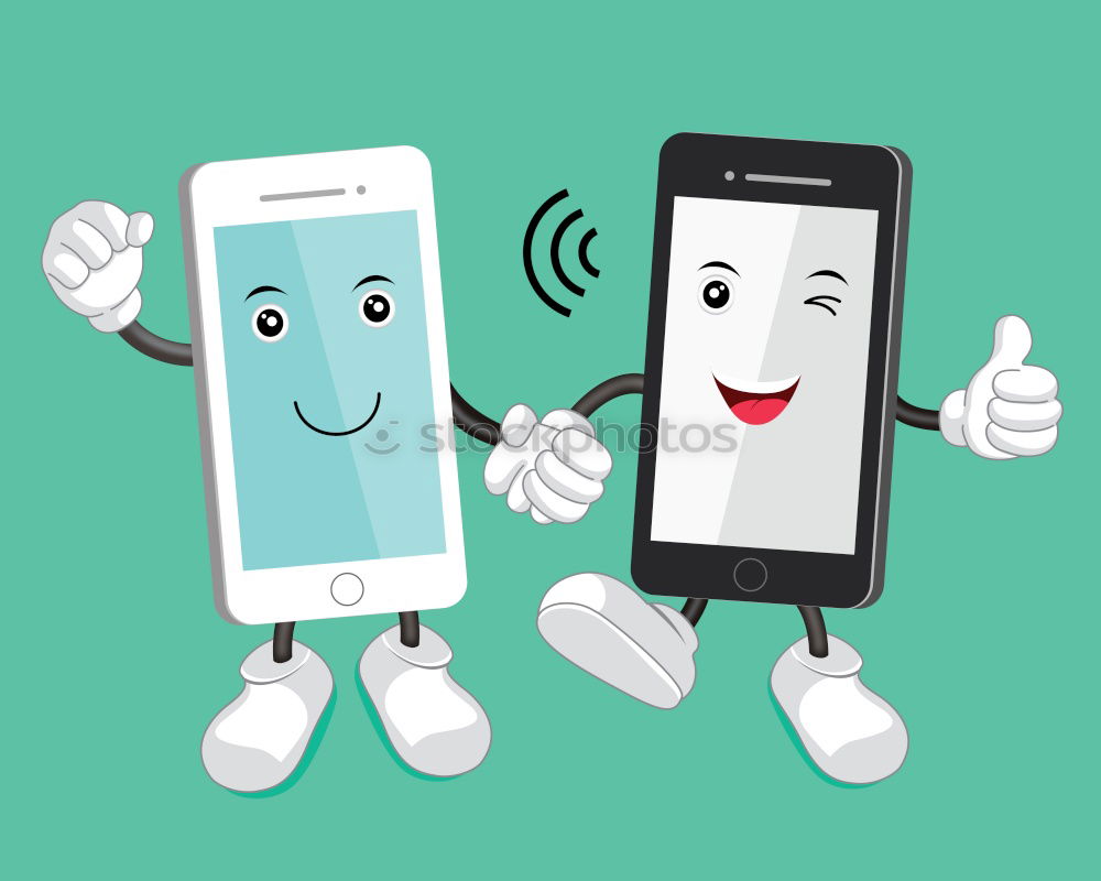 Image, Stock Photo Online Dating Style Design
