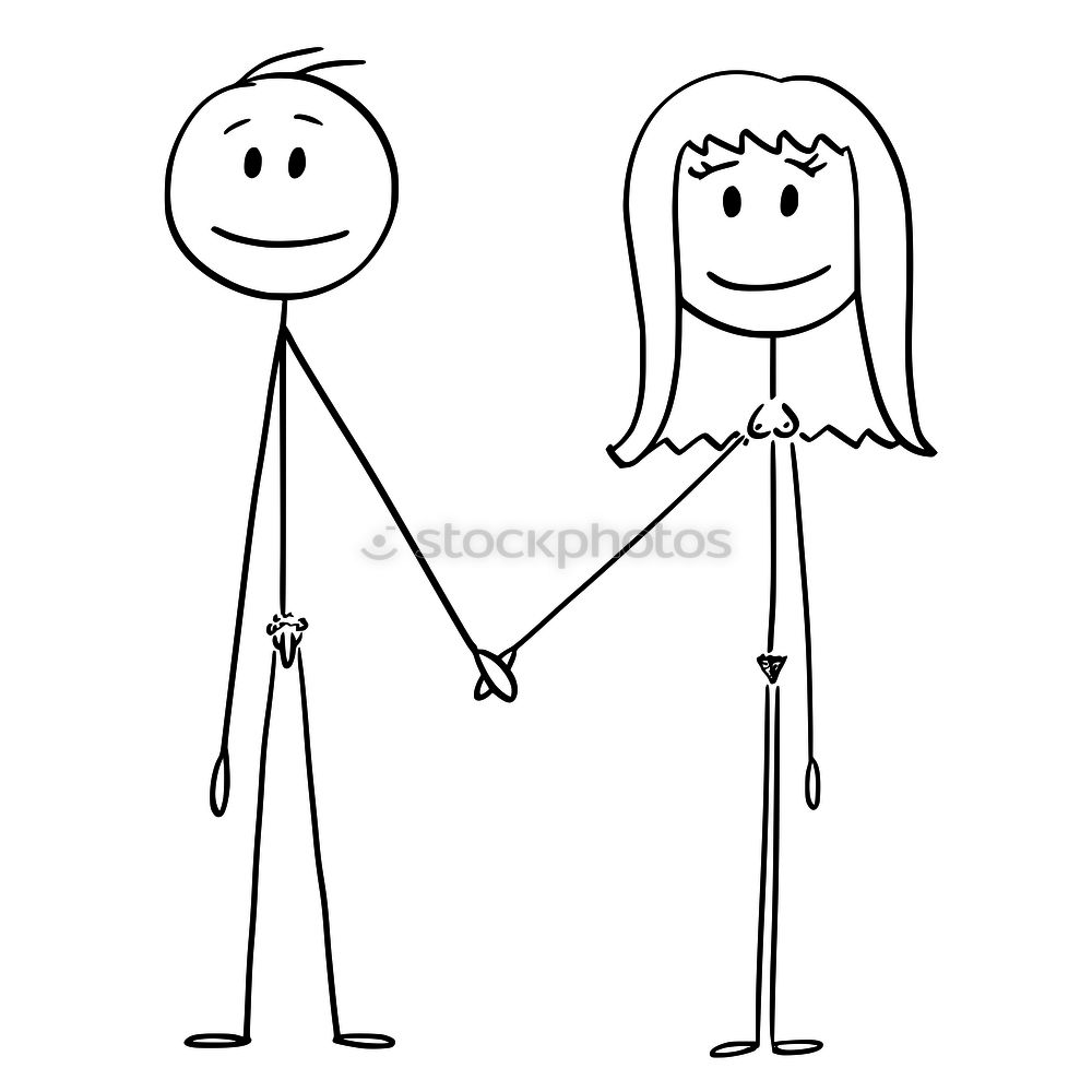 Similar – two stick figures