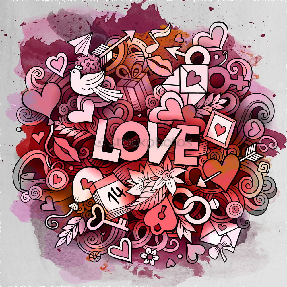 Similar – Image, Stock Photo #A# LLOVE Art Work of art