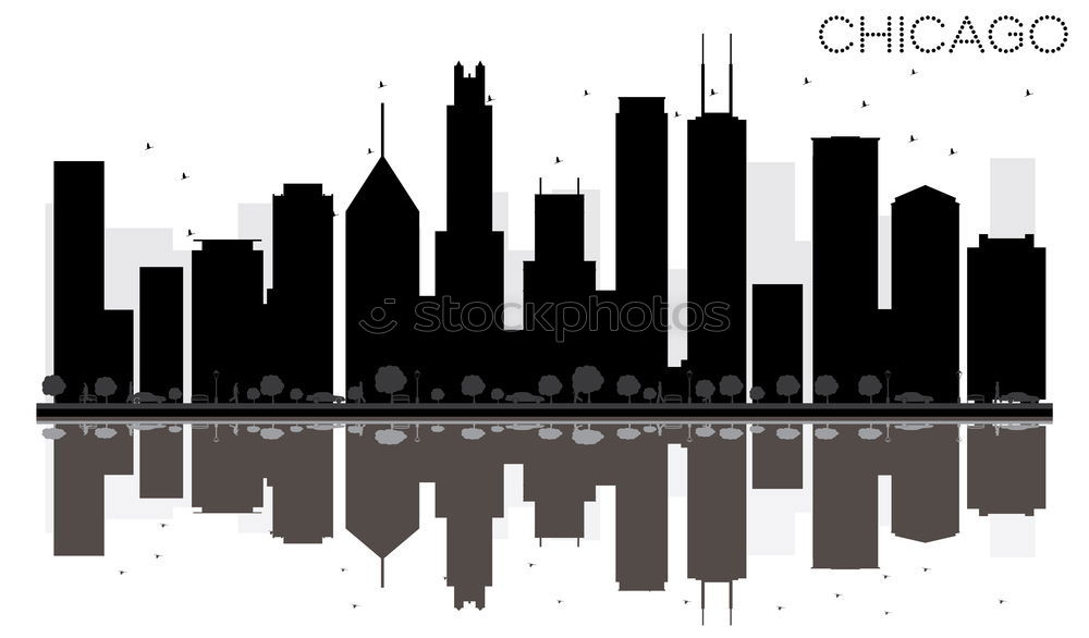 Similar – Skyline of Chicago Town