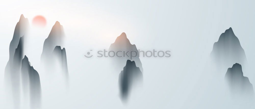 Similar – Image, Stock Photo Sound to Sound Blue Mountains.