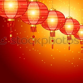 Similar – chinese new year Lampion