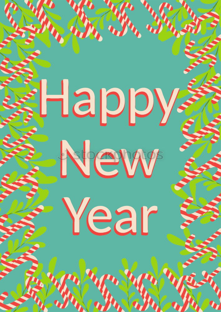 Similar – Image, Stock Photo happy new year Joy Happy