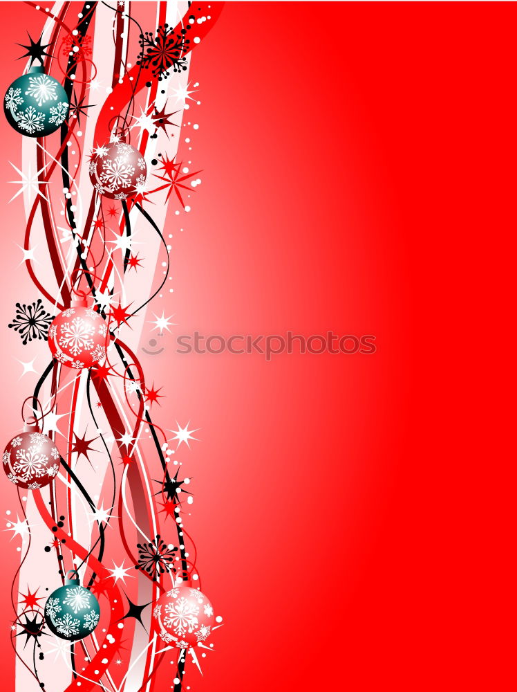 Similar – Red and white gift on red background. Copyspace