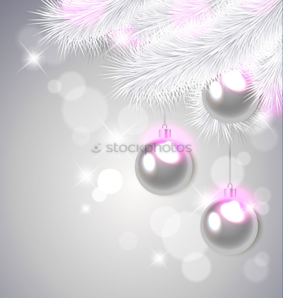 Similar – Image, Stock Photo Glass Christmas ball with heart on bokeh background