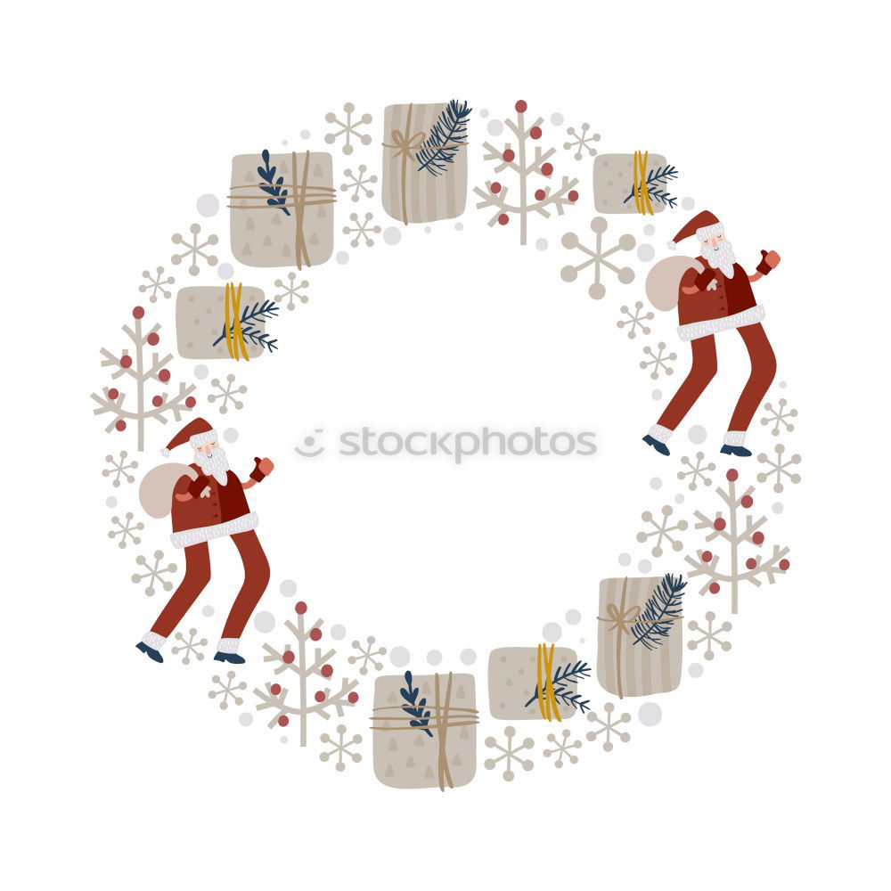 Similar – Image, Stock Photo Background with Christmas table setting