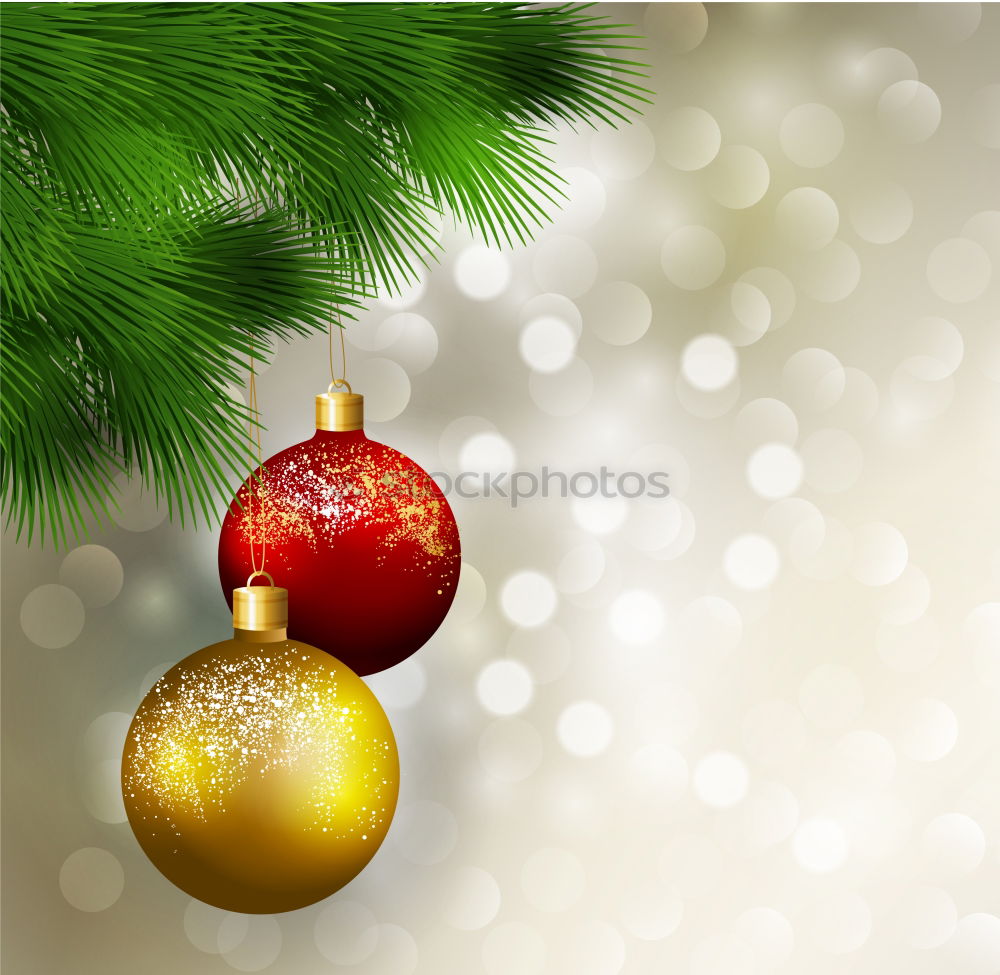 Similar – Image, Stock Photo Christmas ball with character