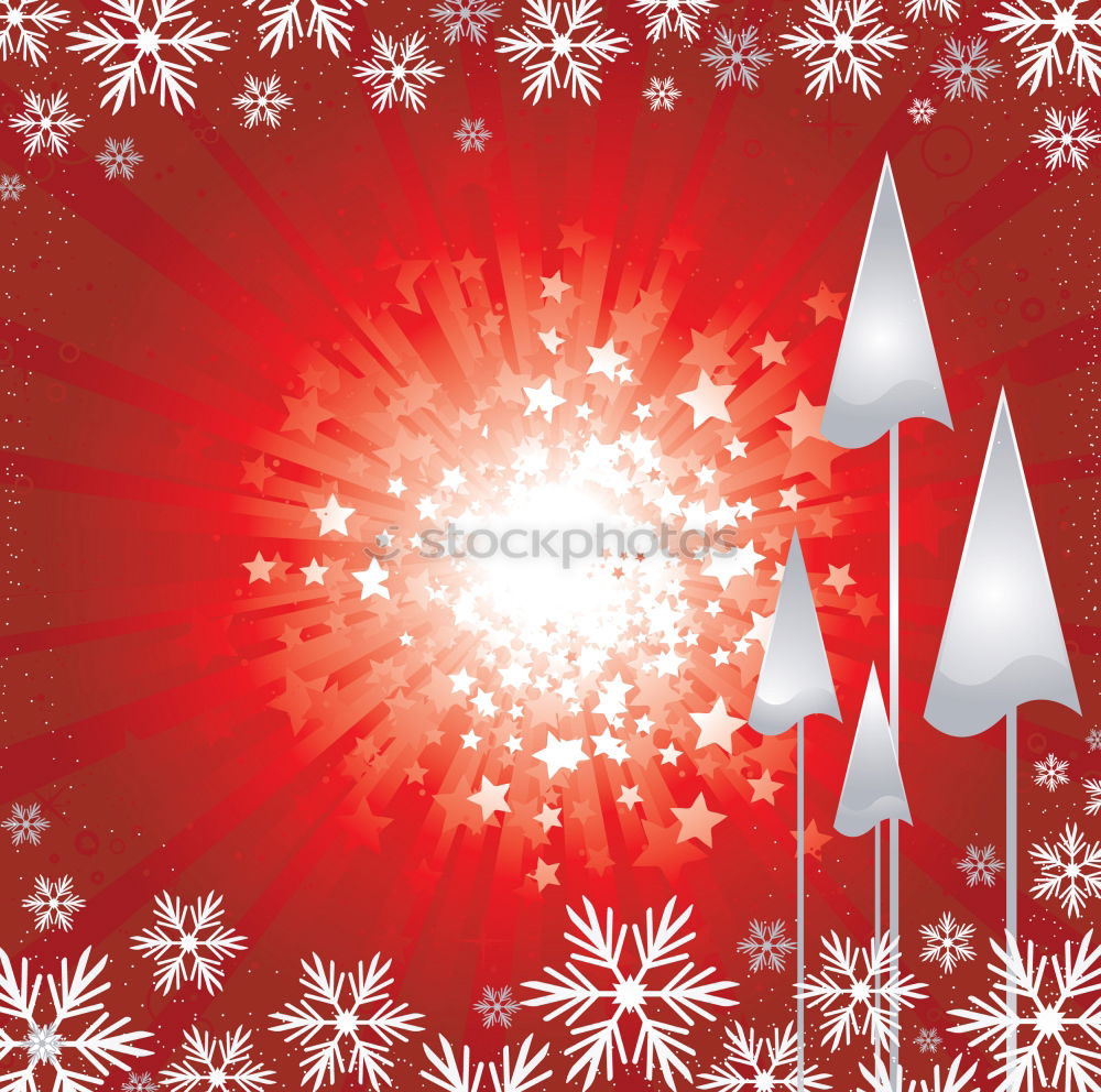 Similar – Red and white gift on red background. Copyspace