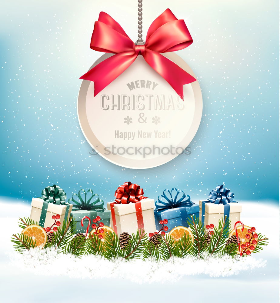 Similar – Image, Stock Photo Merry Christmas