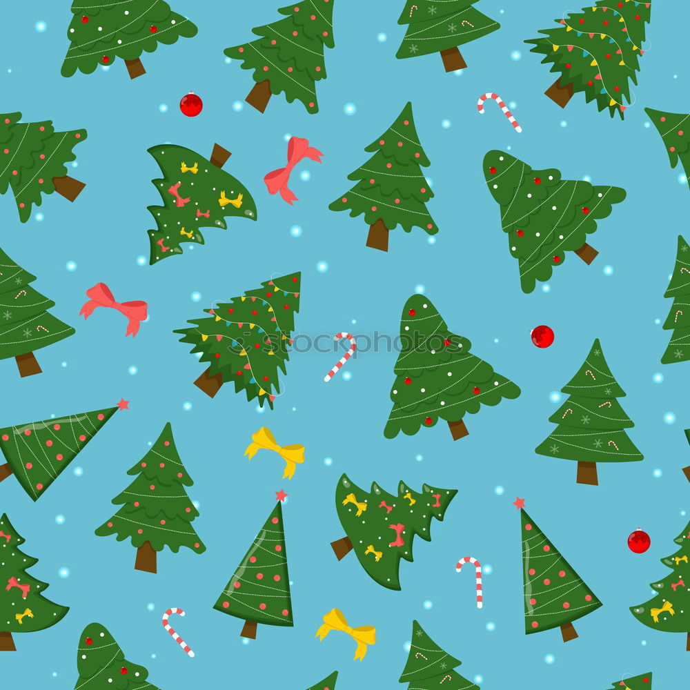 Similar – Image, Stock Photo Christmas pattern made of christmas trees.