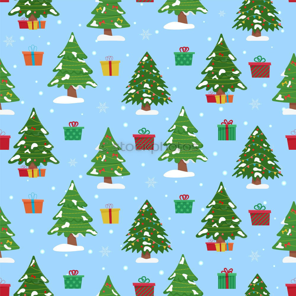 Similar – Image, Stock Photo Christmas pattern made of christmas trees.