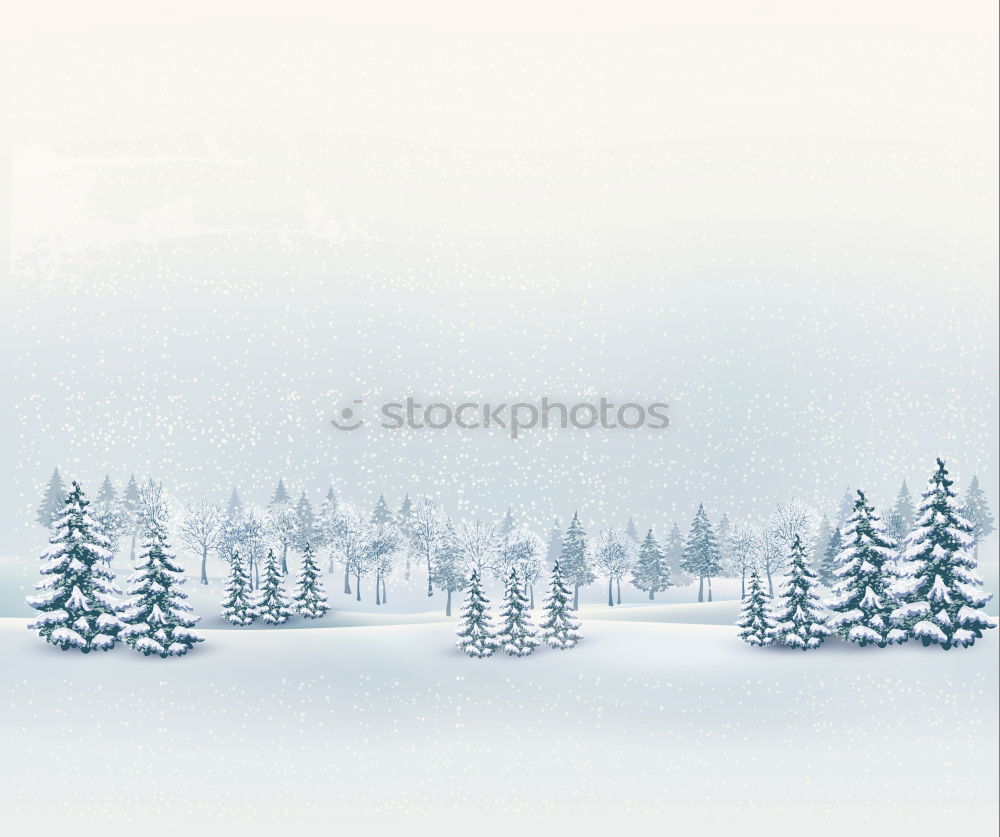 Similar – Image, Stock Photo all alone Winter Nature